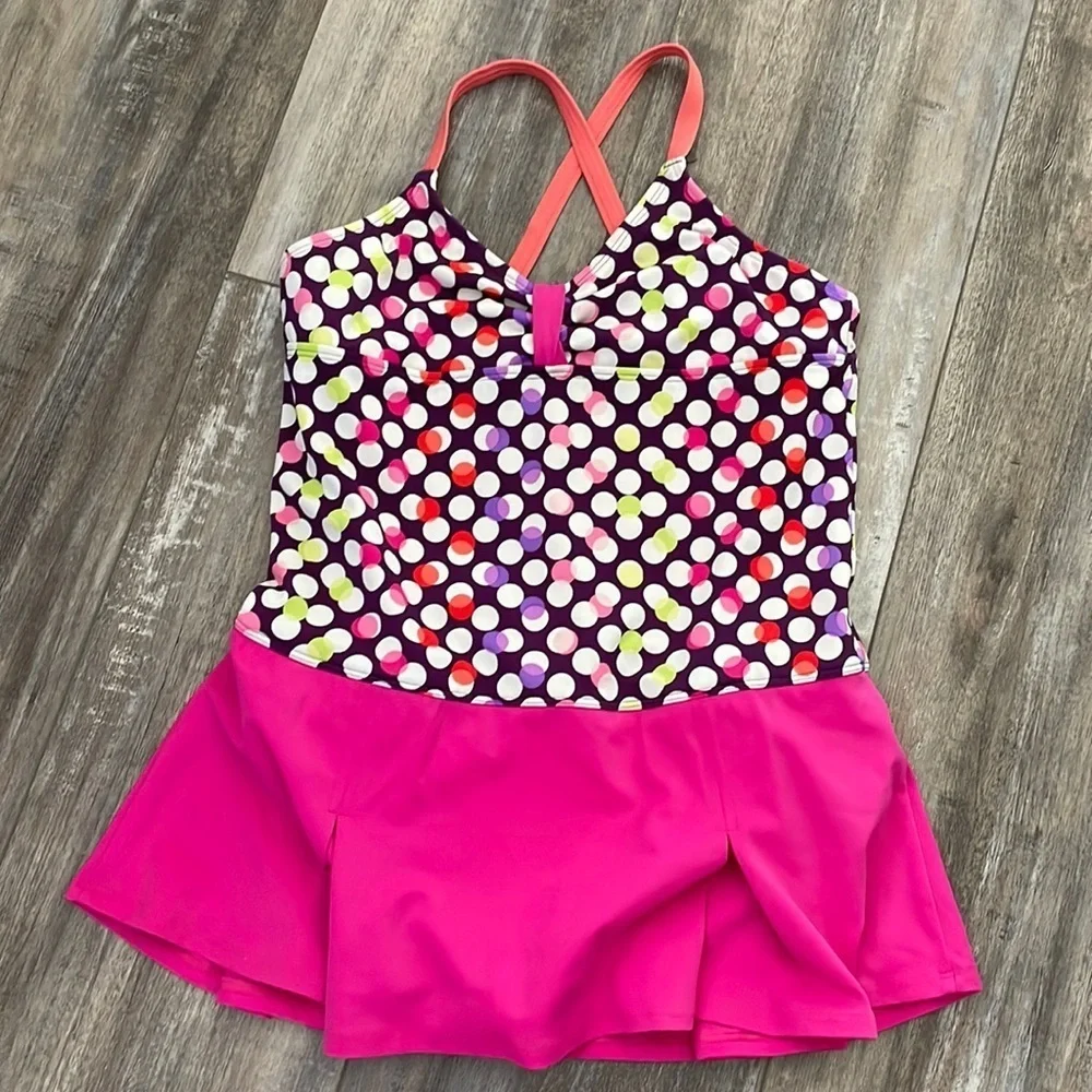 Lands end girls swim dress